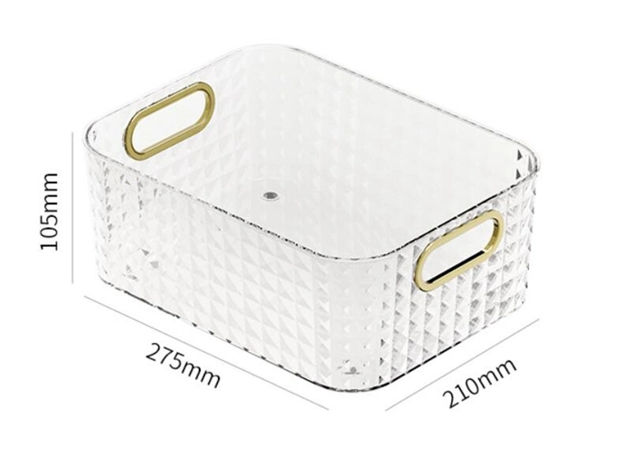 Bathroom Cabinet Storage Organizer Pantry Basket Plastic Box for Fruit Vegetable